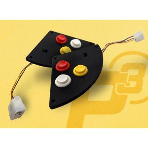 氷室京介／PLAYBUTTON PBL-100-0204-00 'PÂ³ Low Profile Button Box System